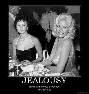 The more jealous they are, the more likely they'll want you.